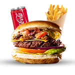 Mexican Chilli Burger Meal 