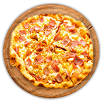 Cheese & Pineapple Pizza 