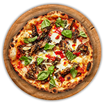 Spicy Mushroom Pizza 